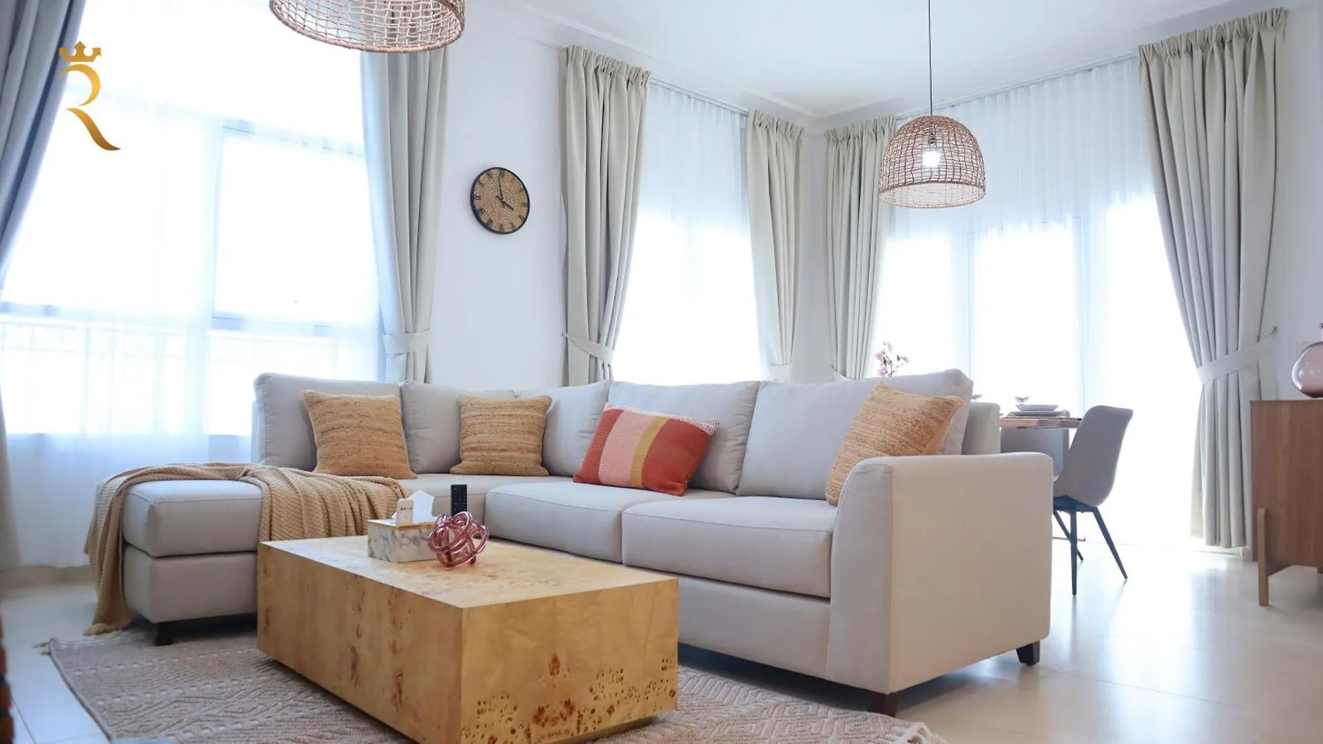 Apartman Elegant 2Br Golf View Oasis With Maids Room In Yas Island Abu Dzabi Egyesült Arab Emírségek