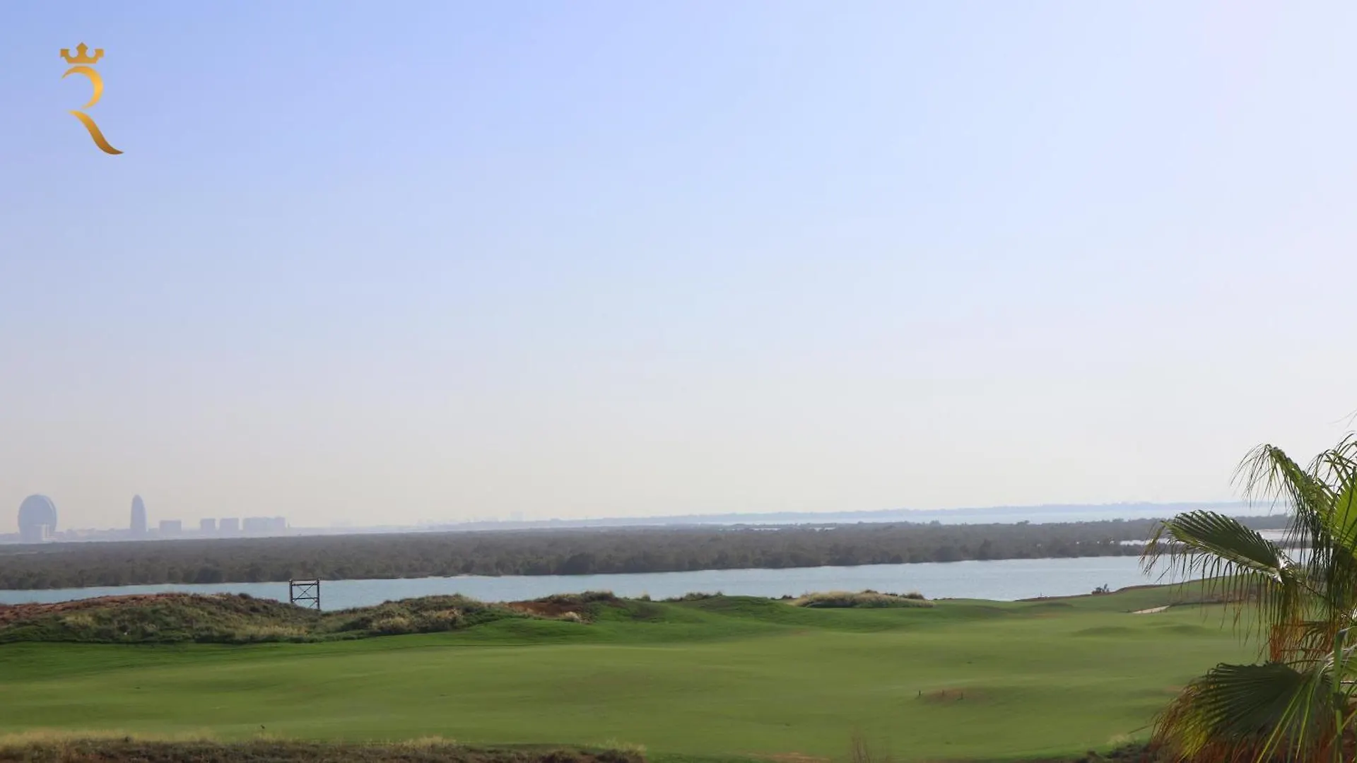 Apartman Elegant 2Br Golf View Oasis With Maids Room In Yas Island Abu Dzabi